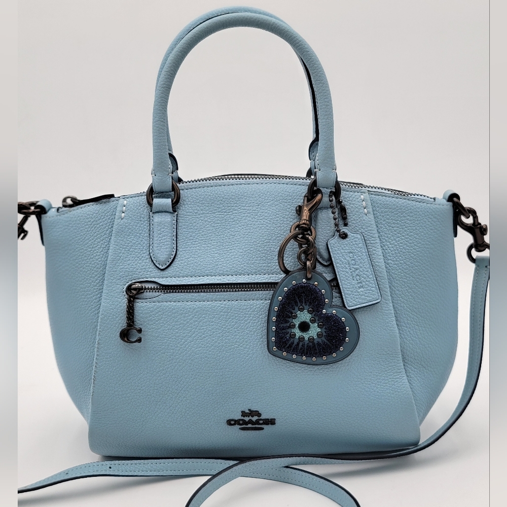 💥NWOT💥 Coach Elise Satchel, Light Blue